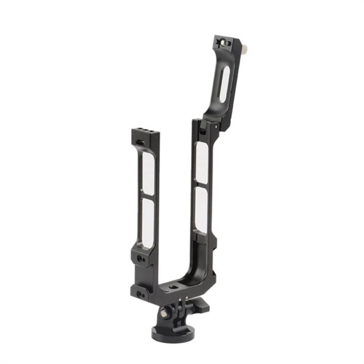 For Insta 360 X3 Metal Protective Cage Panoramic Action Camera Case with Cold Shoe Mount for Insta 360 X3 Accessories
