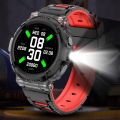 HT25 Smart Watch Blood Pressure Blood Oxygen Heart Rate Sleeping Monitoring Sports Watch Fitness Calling Watch With 1.27 Inch HD Round Screen For Smart Phones Tablet.