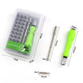 32 In 1 Repair Tools Mini Magnetic Screwdrivers Bits Torx Hex Kit Mobile Phone Ipad Maintenance. 
