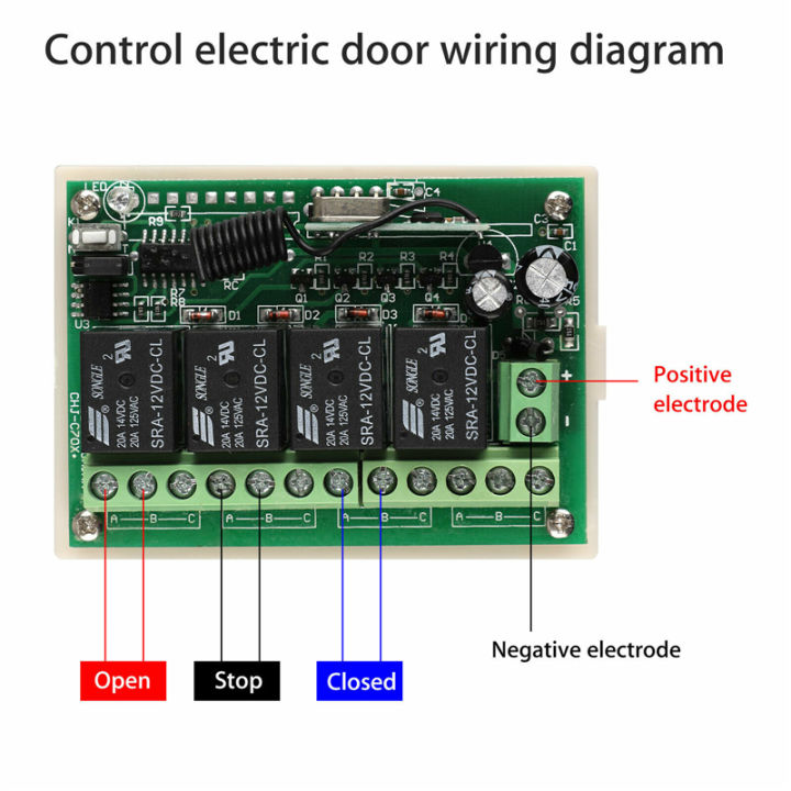 DC%2012V%204%20Channel%204CH%20Wireless%20RF%20Remote%20Control%20Switch%202%20Transmitter%20443.92MHz%20with%20Receiver%20DIY%20Tool%20-%20Image%208