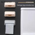 Compact Trash Bag Storage Solution Convenient Garbage Bag Holder Dispenser for Kitchen Bathroom Easy Access Compact Design Quick Installation Perfect for Homes Garbage Bag Storage Box.