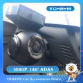 TOHAYIE ADAS Car Camera DVR 1080P HD Night Vision Dash Cam 140 Degree Wide Angle USB Video Recorder Camera Auto Dashcam (with 8G TF Card). 
