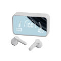 Cross-border Bluetooth Headset Mirror Large Screen Wireless Binaural Factory Direct Supply Private Model tws Mobile Phone Headset Pass V9.