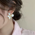 Korean Beauty Petal Flower Earrings Pearl Fashion Girl Ins New. 