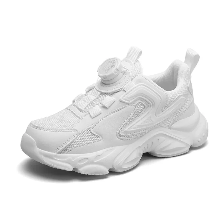 Children%20Casual%20Shoes%20Boys%20Sneakers%20Solid%20White%20Black%20Shoes%20Mesh%20Breathable%20Kids%20Running%20Sports%20Tenis%20for%20Girls%20Chunky%20Sneakers%20-%20Image%202