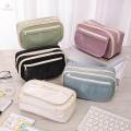 Pencil Case Portable Makeup Bag for Teens Boys Girls School, Office Supplies. 