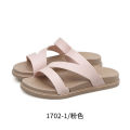 2024 New Slippers Women's Summer Wear Casual Versatile Non-slip Student Flats Soft Sole Indoor Korean Version Sandals.