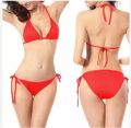 Two Piece Swimsuit Swimwear Triangle Bikini Sets.