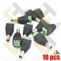 2.1mm Barrel Type Male DC Power Jack-5Pcs.