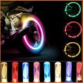 Bike Motorcycle Cycling LED 1 Pair Rainbow RGB Color Bike Wheel Tire Light. 
