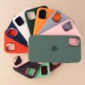 For Apple Iphone 11 Back Cover Box Silicone Soft Back Covers Camera Protective Flexible Mobile Phone Cases Iphone11 Maroon Blue Pink White Black Purple Mobile Phone Cases. 