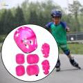 7 Pieces/Set Kids Bike Portable for Skateboard Sports Roller Skating. 