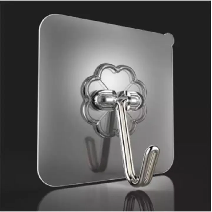 রান্নাঘর বাথরুমের হোল্ডার আনুষাঙ্গিকের জন্য 10 পিস শক্তিশালী স্বচ্ছ ...