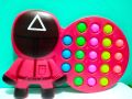 Baby Snack Time Squid game Fidget Toy Pop it Popper Anti Stress Box Fidget pop it. 