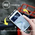 Handlebar Phone Holder Anti-Shock Soft Silicone for Xiaomi M365 Electric Scooter Accessories 360 Rotation Phone Supporter. 