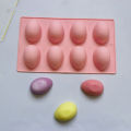 8 Eggs Shaped Easter Eggs Silicone Baking Mold Pastry Chocolate Mold Pudding Ice Tray Mould Easter Diy Soap Mold Crafts Gifts Sunlight Mall. 