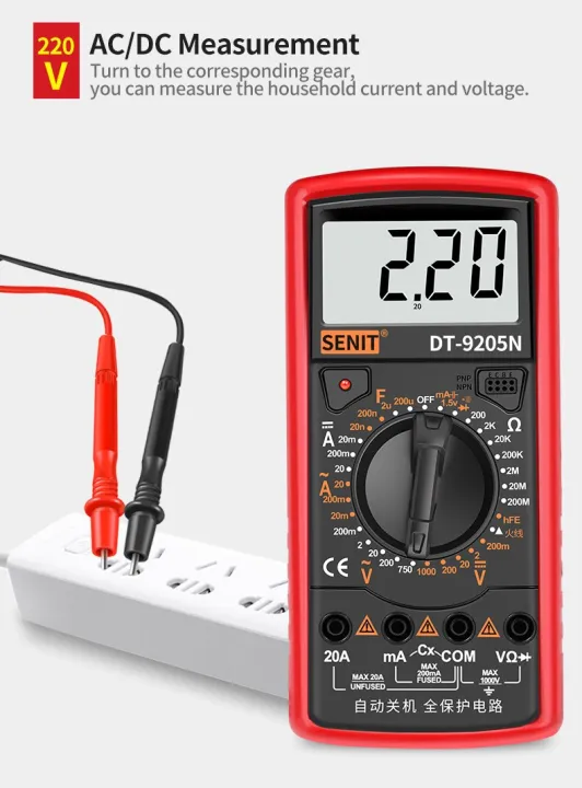Industrial%20Tool%20DT-9205N%20Digital%20Multimeter%EF%BC%8CAC/DC%20Transistor%20Voltage,%20resistance%EF%BC%8ChFE%20Tester%EF%BC%8CNCV,%20Electrical%20Voltage%20Meter%20Tester%20-%20Image%206