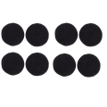 Foam Pad Ear Pad Cover for Headphone (Black, 50mm, Packet of 8 Pcs). 