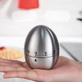 Stainless Steel Kitchen Timer Manual Mechanical Cooking Egg Alarm Clock Timer Countdown Cooking Tools Kitchen Gadgets-Dshop.
