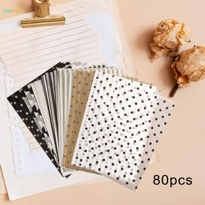 80%20Pieces%20Bouquet%20Packaging%20Paper,%20Floral%20Wrapping%20Paper,%20Polka%20Dot%20Flower%20-%20Image%203