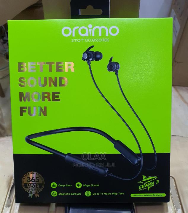 SHARK 3 (OEB-E49D) Neckband Wireless Earphone Oraimo