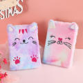 Plush Cartoon Diary Book Good Quality 21.5cm Diary Book Cute Plush Book for Student Youth. 
