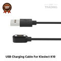 Kieslect K10 Magnetic Charging Cable 2 Pin High Quality USB Charger Cable USB Charging Cable Dock Bracelet Charger for Kieslect K10 Smart Watch. 