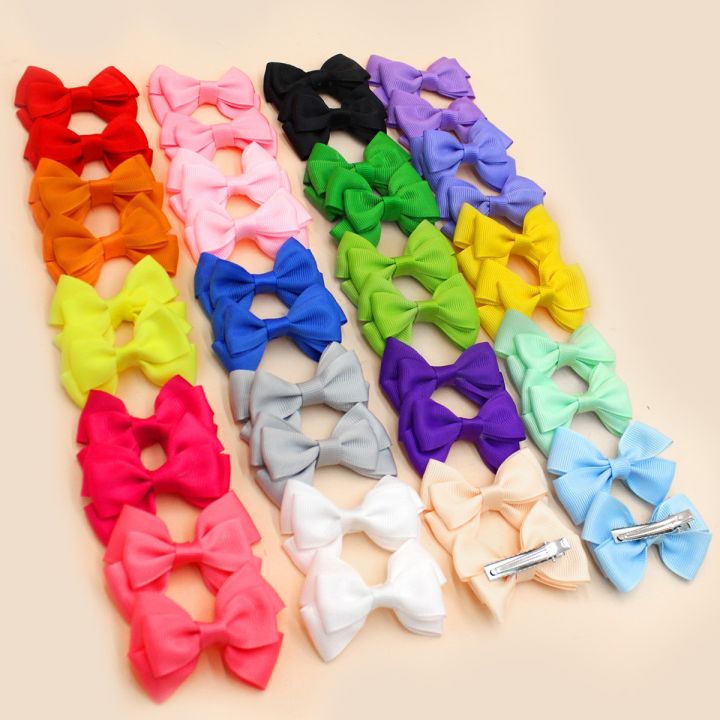 40PCS/Set%20Multiple%20Format%20New%20Fashion%20Children'S%20Bow%20Ring%20Women%20Baby%20Hair%20Clip%20Cute%20Popular%20Girl%20Hair%20Accessories%20Headdress%20746%20-%20Image%203