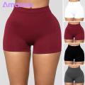 Amamia Summer Sports Shorts Above Knee Length Sweat Absorption Yoga Shorts.