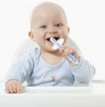 Baby Soft Silicone Bristles Teether Care Training Toothbrush (1 pcs/Multi Color). 
