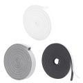 4M(2 Roll) Air Conditioner Insulation Foam Tape Sponge Window Sealing Strips Sound-Proof Weather Stripping Door Seal Gap Blocke.