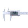 Urijk 0-150mm Caliper Measuring Tool 6 Inch LCD Display Digital Vernier Caliper Measuring Instrument Plastic Vernier Caliper-A01 15cm.