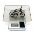 【3C VictoryEagle】Durable Mountain Bike Bicycle Model for 1/10 Crawler Axial SCX10 Traxxas TRX4 D90 Tamiya CC01 Decoration,Black. 