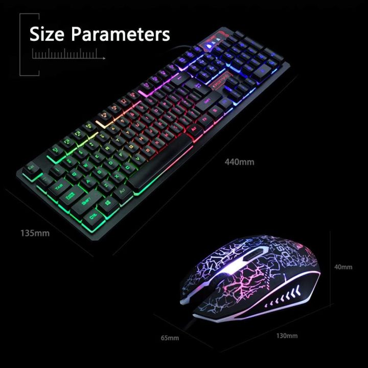 %5BGC%5DGaming%20Keyboard%20and%20Mouse%20Combo%20LED%20Backlit%20Mechanical%20Feeling%20Keyboard%20with%204%20Adjustable%20DPI%20Mouse%20for%20Gaming%20for%20PC/laptop/MAC/win7/win8/win10%20-%20Image%202