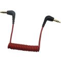 2X Replacement 3.5mm to 3.5mm TRRS Adapter Cable for Sc7 By VIDEOMIC Micro-Type Mics.