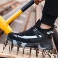 Steel Toe Safety Boots Footear Men Women Work Shoes Breathable Lightweight Work Boots Men Safety Shoes Indestructible Boots Male BunnyGarden.