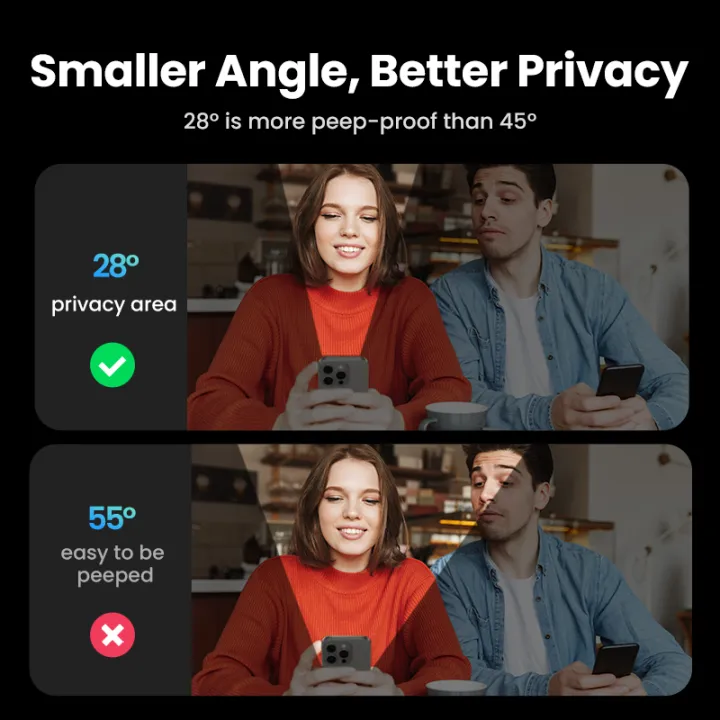 UGREEN%202PCS%20Privacy%20Screen%20Protector%20for%20iPhone%2015%20Pro%20Max%20Anti-Spy%20Tempered%20Glass%20Screen%20Protector%20Easy%20Installation%20Frame%20-%20Image%209