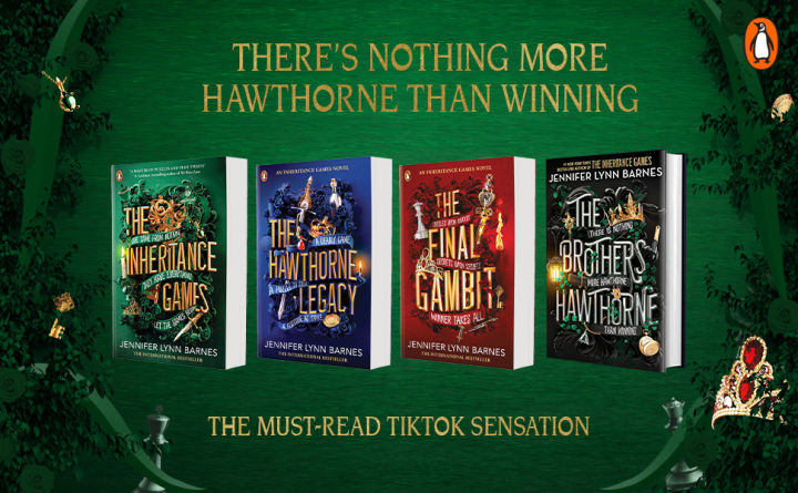 The Inheritance Games (4 book series) by Jennifer Lynn Barnes (White Print)