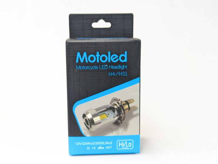 Motoled%20H4%20White%20&%20Yellow%20LED%20Headlight%20For%20Any%20Bike%20-%20Image%202