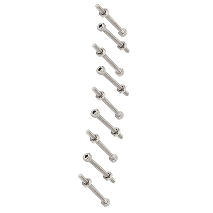 45%20Pcs%20DC%20Power%20Jack%20Socket%202.1mm%20X%205.5mm%20Barrel-Type%20PCB%20Mount%20DC-005%20with%20M2%20X%2020mm%20Long%20Hex%20Socket%20Knurled%20Cap%20Screws%20Bolts%20Nuts%20Set%2020Pcs%20-%20Image%205