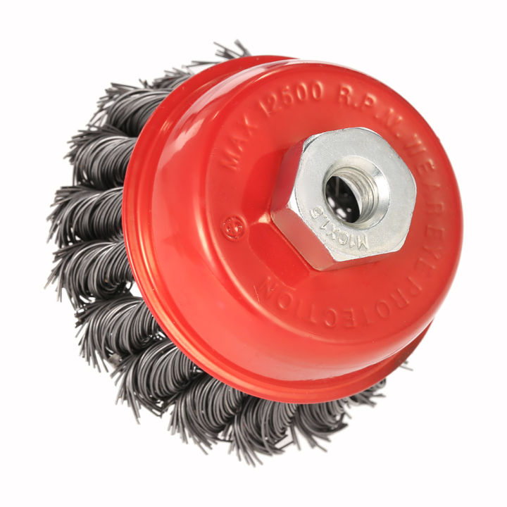 75mm%203"%20Steel%20Wire%20Wheel%20Knotted%20Cup%20Brush%20Rotary%20Steel%20Wire%20Brush%20Crimp%20Cup%20Wheel%20For%20Angle%20Grinder%20-%20Image%204