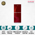 SINGER Top Mount Refrigerator  273 Ltr  BCD-273R-RG  Red. 