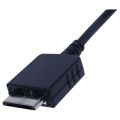 USB data charging cable cord Sony Walkman E052 A844 A845 MP3 MP4 player black. 