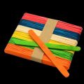 Ice Cream Stick Multicolor ( Wooden) →50pcs Pack. 