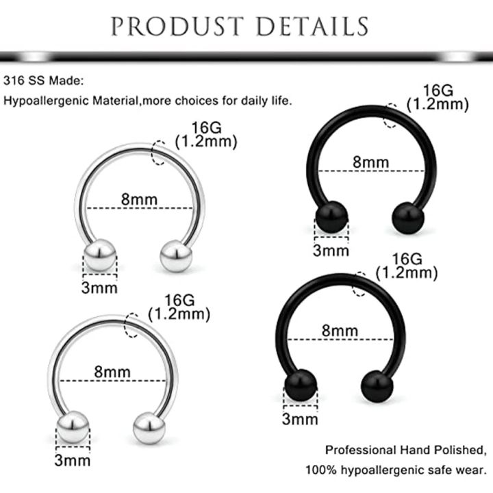 16g%20Lip%20Rings%20Stainless%20Steel%20Snake%20Bite%20Piercing%20Jewelry%20Labret%20Medusa%20Spiral%20Barbell%20Helix%20Earrings%20Horseshoe%20Septum%20Cartilage%20-%20Image%205