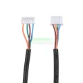 1meter / 2meter NEMA 17 stepper motor cable line 4-6Pin XH2.54 DuPont head extensive wire motor with Shield. 