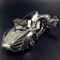 Model 3D Puzzle Metal Model Kit Hypersport Racing Car Assembly Model DIY 3D Cut Model Puzzle Toys for Adult. 