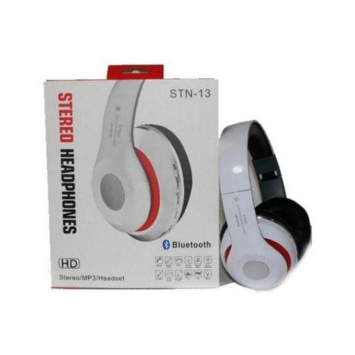 STN13 Bluetooth Wireless Headphones-White