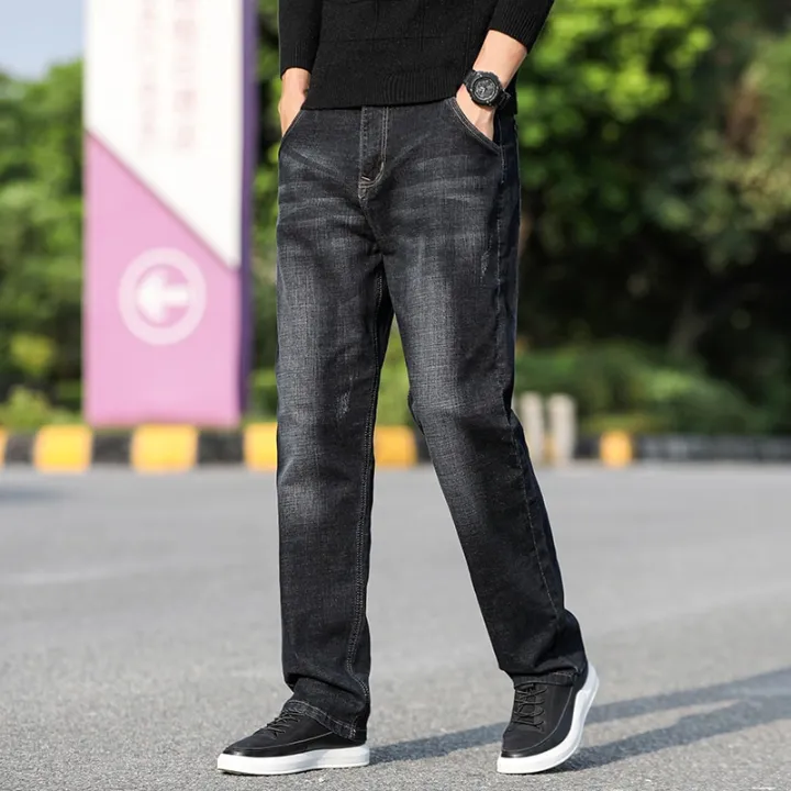 Men%20Jeans%20Black%20Classic%20Relaxed%20Fit%20Denim%20Spijkerbroeken%20Heren%20Pants%20Biker%20Stretch%20Moda%20Masculina%20Trousers%20Baggy%20Men'S%20-%20Image%203