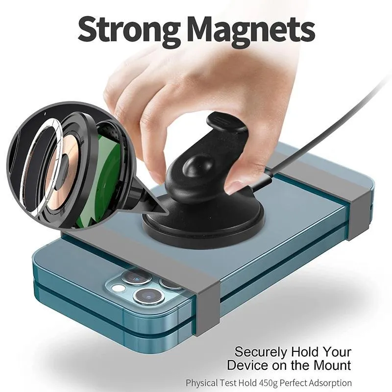 20W Magnetic Car Wireless Charger Air Vent Stand Phone Holder Fast